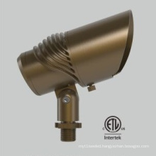 Landscape/Garden Light Waterproof IP65 3W-17W Adjustable Brass LED Spotlight